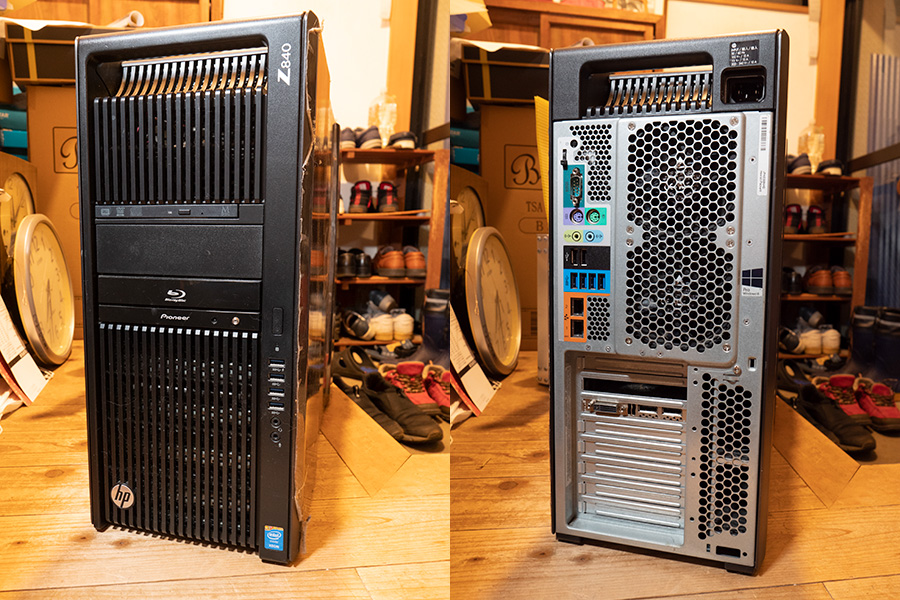 パソコンの内部掃除をしました。HP Z840ワークステーション - 下町写真