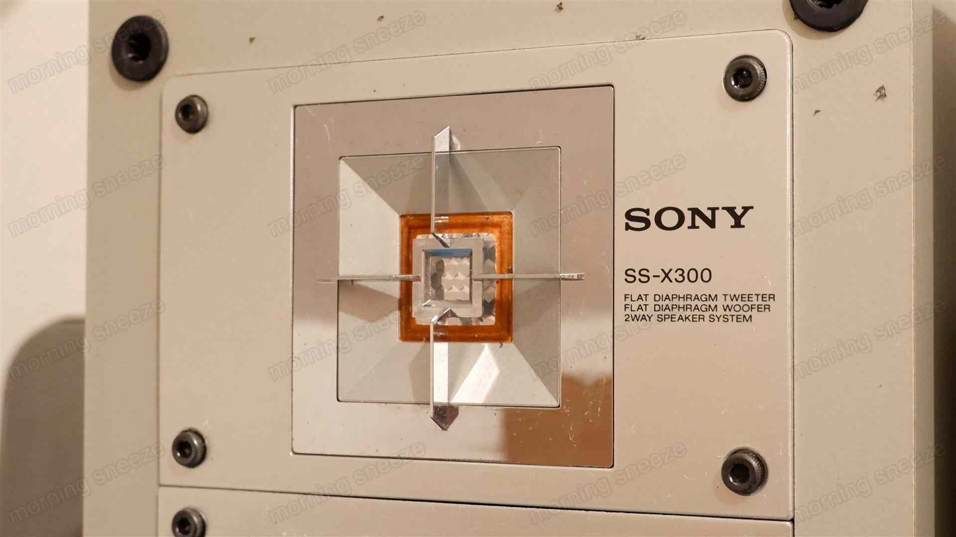 SONY SS-X300 をメンテナンスする - いつか消える文章