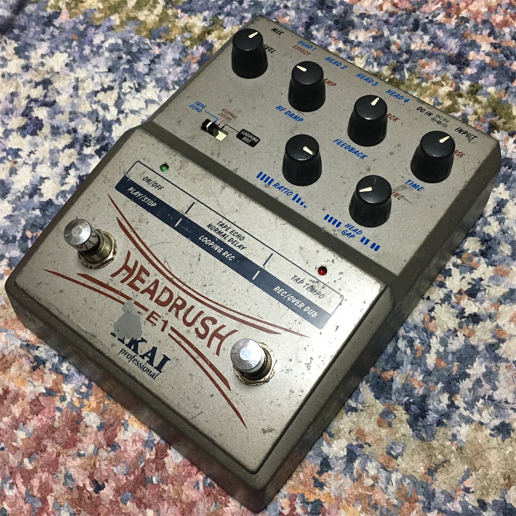 AKAI / HEADRUSH E-1 レビュー - △▽エフェクターレビューとメモ△▽