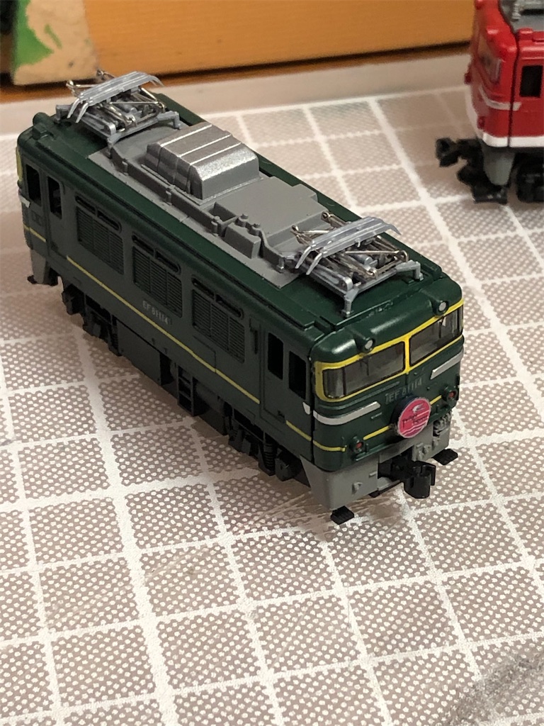 Bトレ車両とN化】EF81トワイライト色 - いまさらながらショーティーに