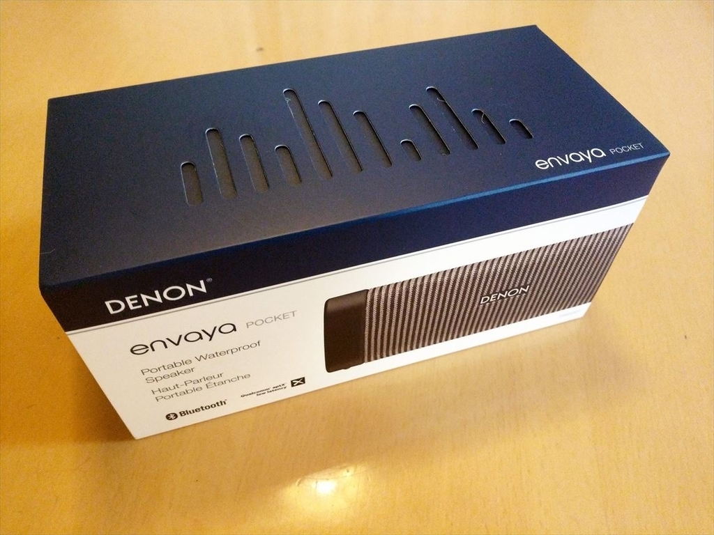 Bluetoothスピーカー「DENON Envaya Pocket (DSB-50BT)」を購入した