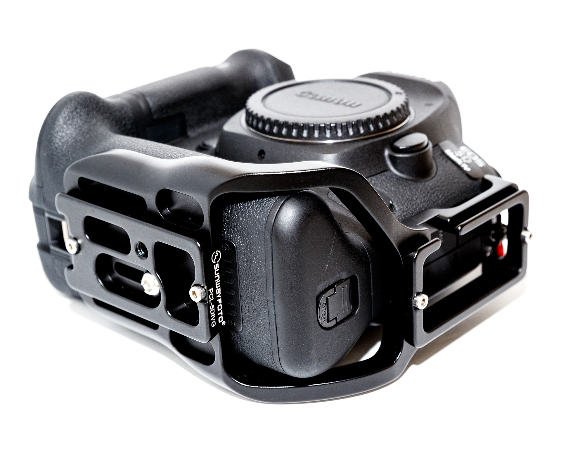 EOS 5D MarkIV 用バッテリーグリップ対応L字ブラケット（SUNWAYFOTO