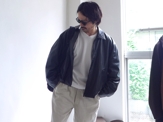 1980～90s Vintage Giorgio Armani Lambskin Jacket ヴィンテージ