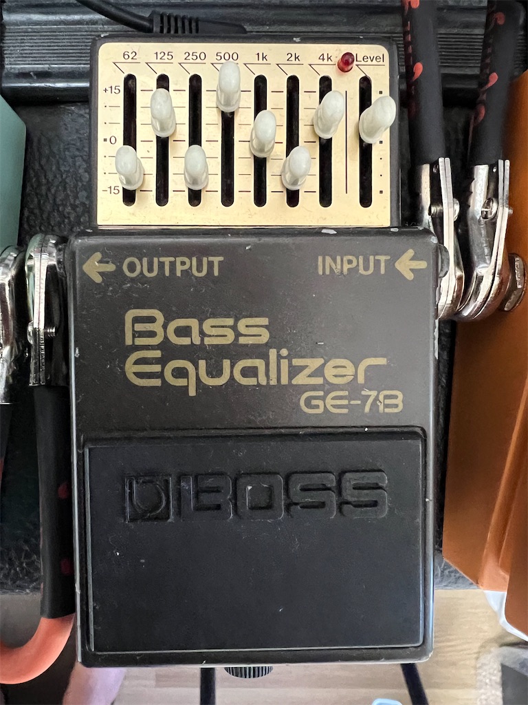 20230429 BOSS GE-7B Bass Equalizer - Guitar Stuff Blog