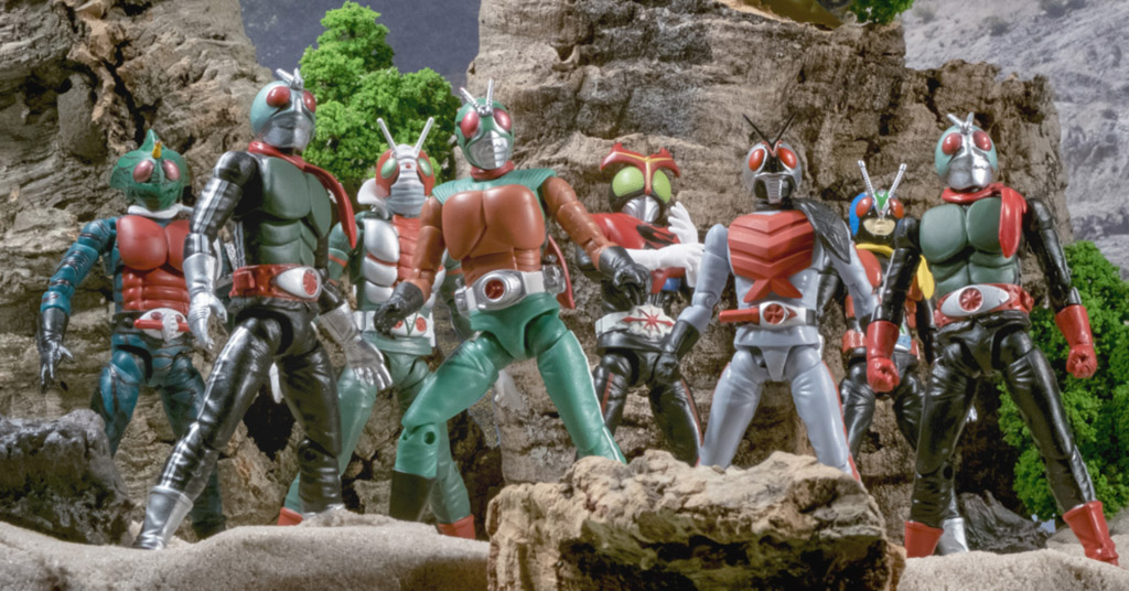 SHODO仮面ライダーVS6発売！目指せ、昭和ライダーコンプリート