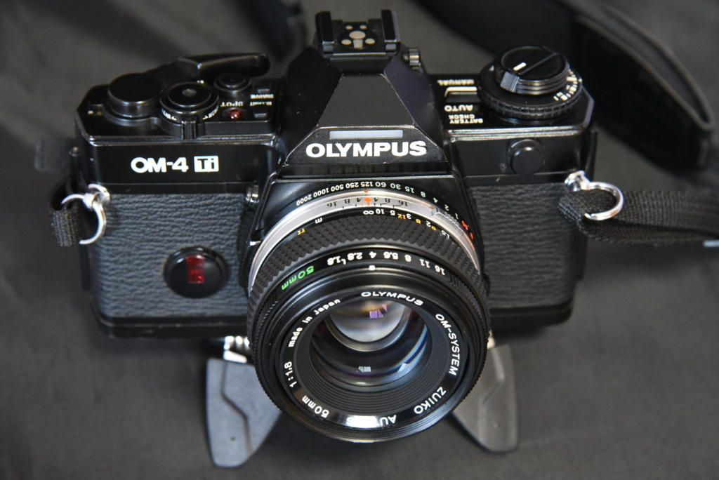 カメラの話（個別第十五回） オリンパスOM-4Ti黒 - フィルムで写真を