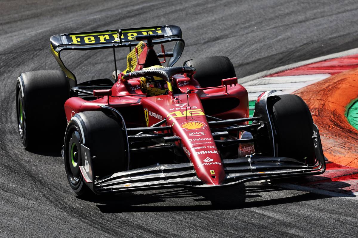 F1イタリアGP FP1：ルクレール首位、フェラーリが地元で1-2発進。角田