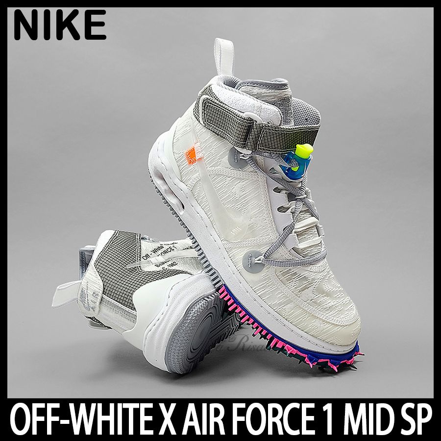 ☆Nike X Off-White コラボ☆AIR FORCE 1 MID SP☆希少☆追跡可 (Nike