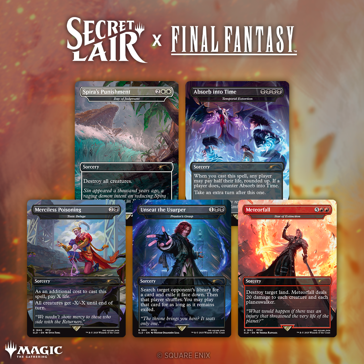 Secret Lair x FINAL FANTASY: Game Over EN | Secret Lair