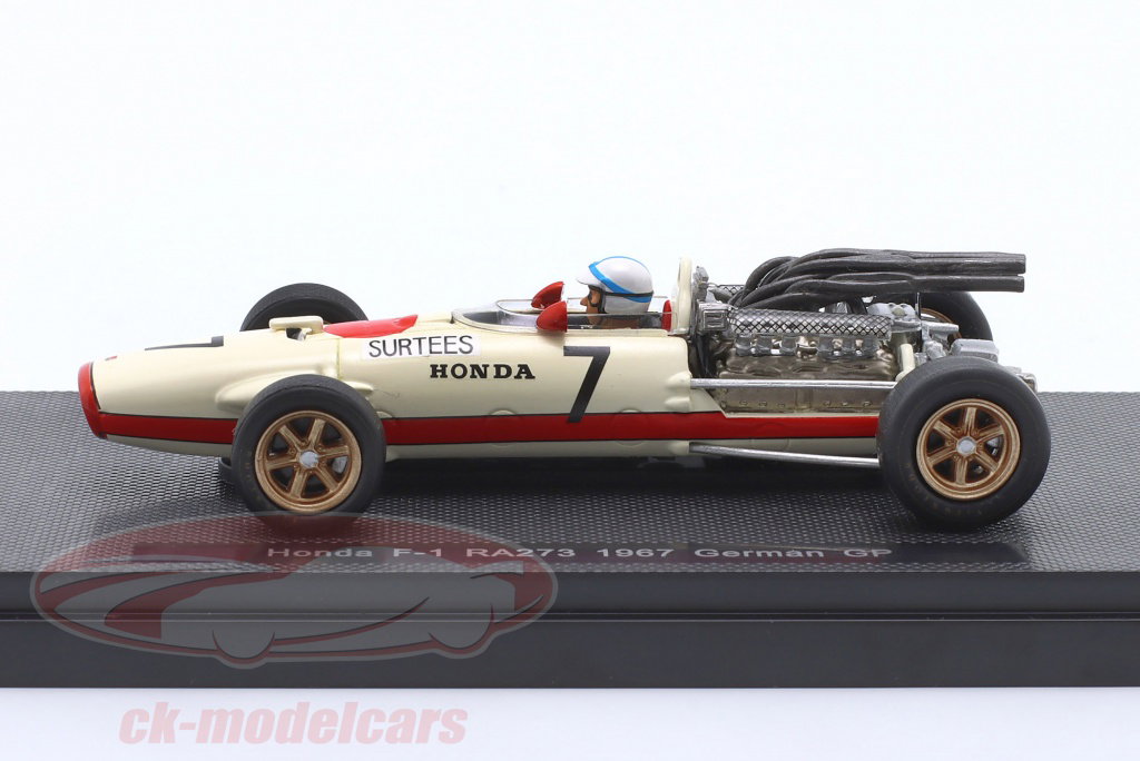 Ebbro 1:43 John Surtees Honda RA273 #7 4th German GP formula 1