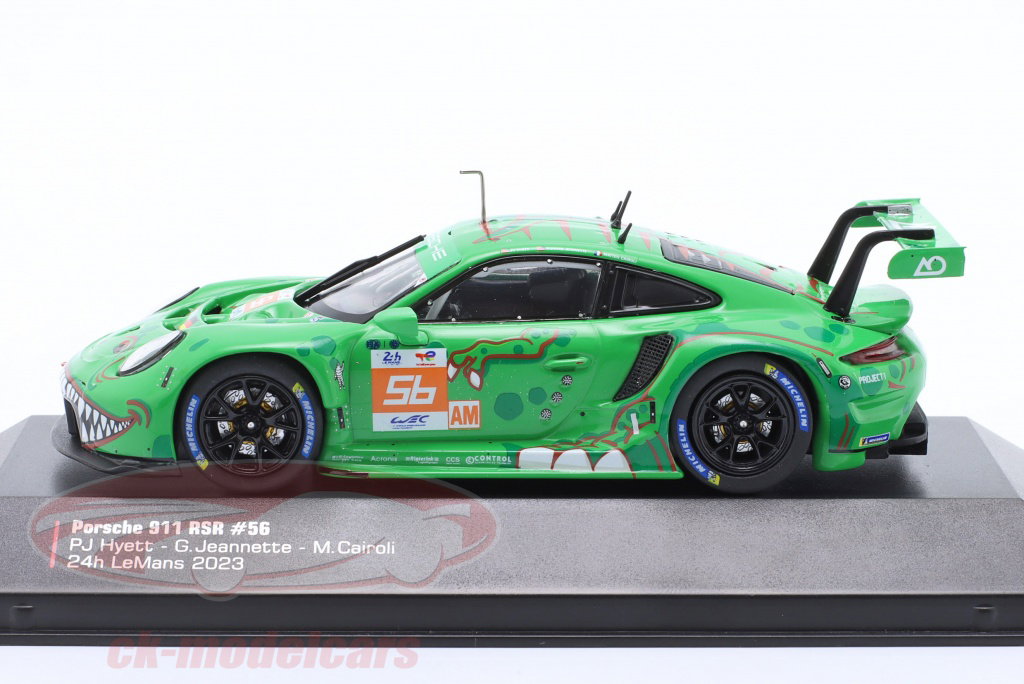 Ixo 1:43 Porsche 911 RSR-19 #56 24h LeMans 2023 REXY AO Racing