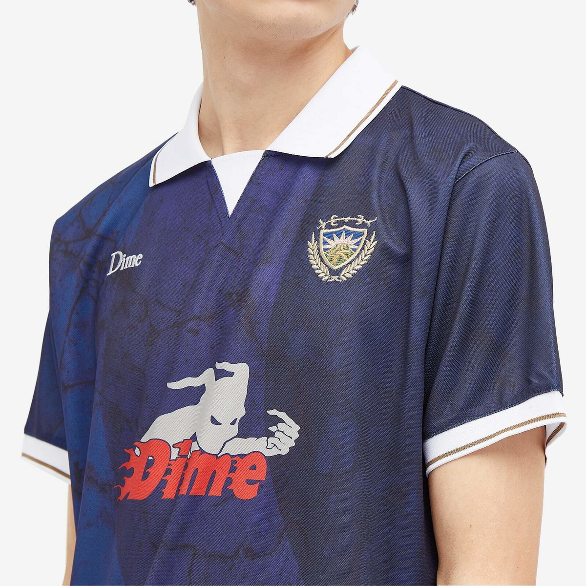 Dime Men's Final Football Jersey in Navy Dime