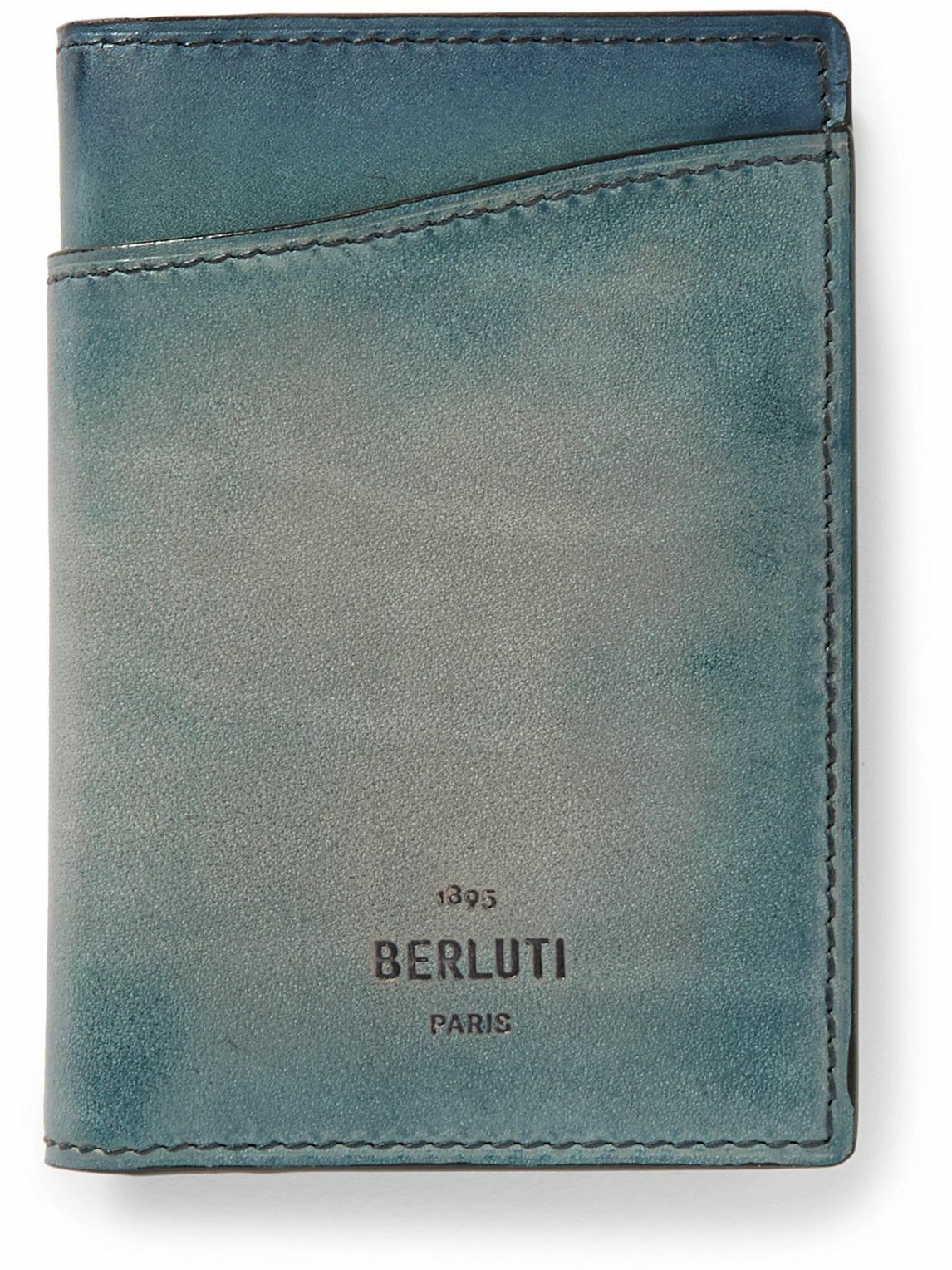 Berluti - Jagua Neo Scritto Venezia Leather Bifold Cardholder Berluti