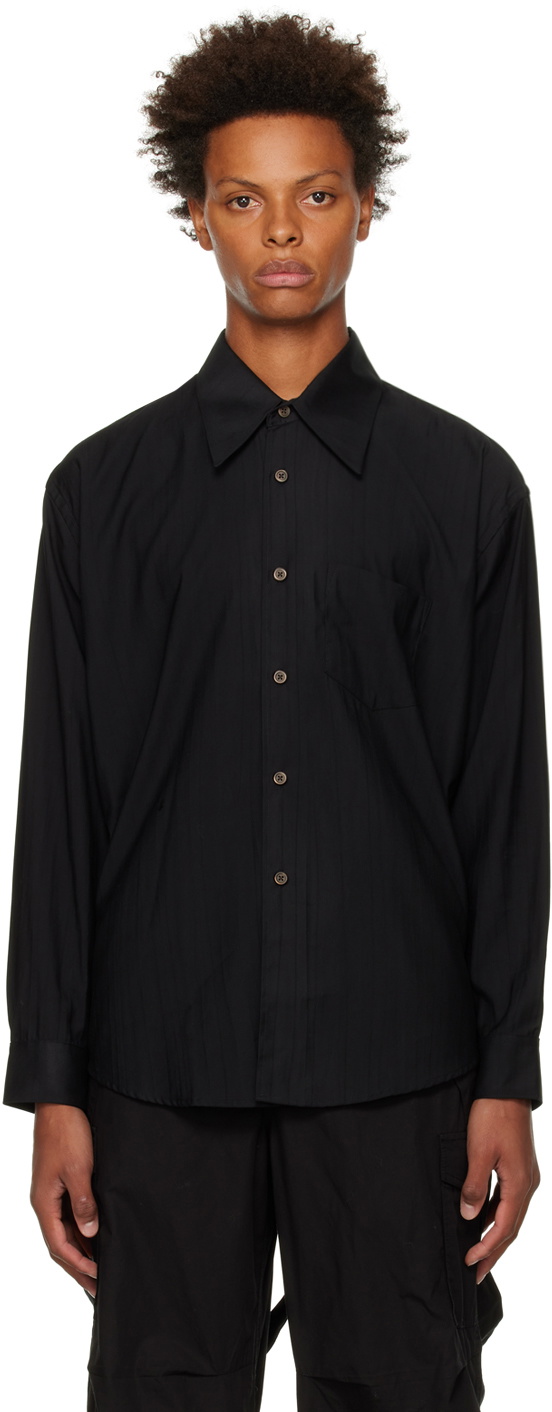 Our Legacy Black Coco 70s Shirt Our Legacy