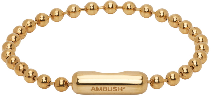 AMBUSH Gunmetal Huge Ball Chain Bracelet Ambush