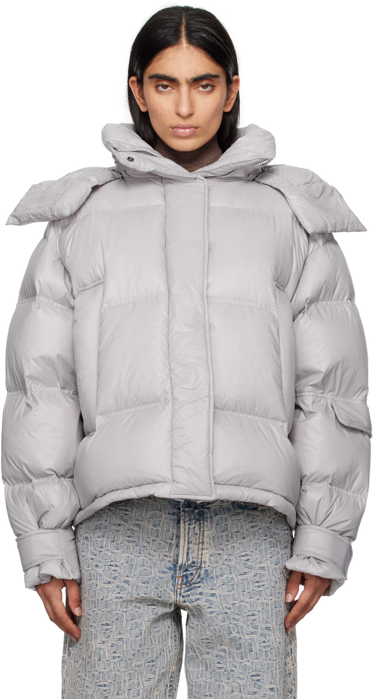 Holzweiler Gray Steilia Short Down Jacket Holzweiler