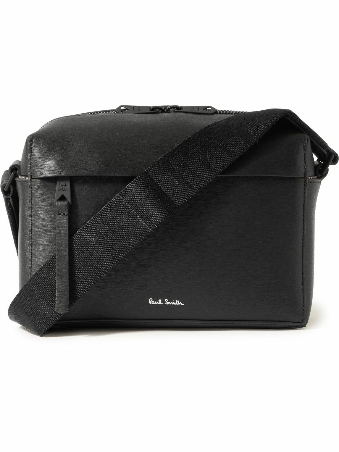 Paul Smith - Embossed Textured-Leather Messenger Bag Paul Smith