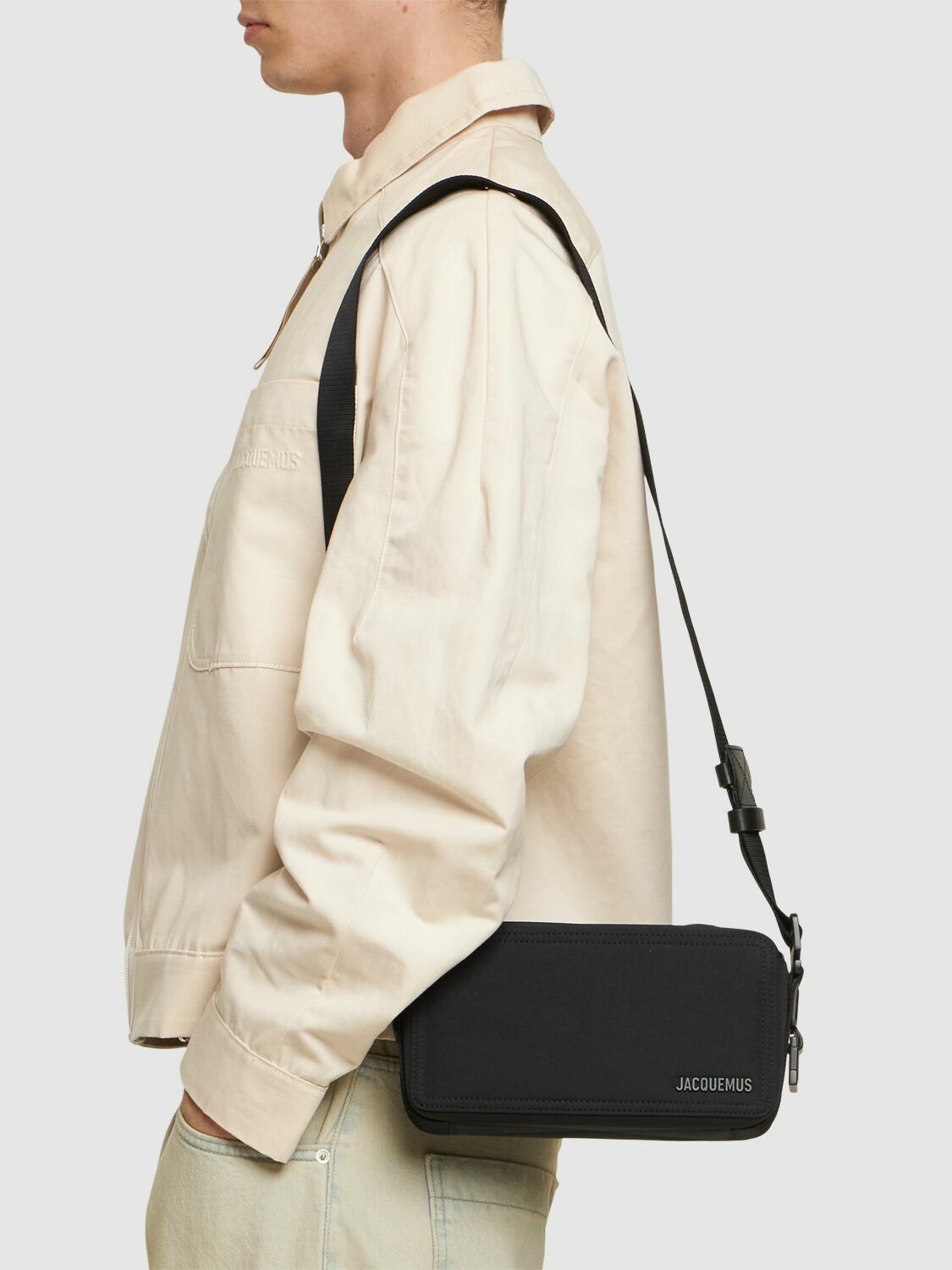 JACQUEMUS - Le Cuerda Horizontal Nylon Bag Jacquemus