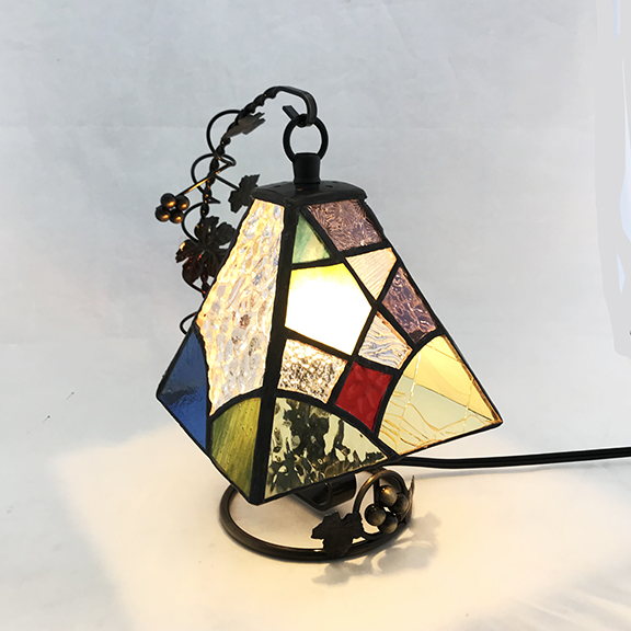 兵庫・丹波篠山市・ガラス工芸】ステンドグラス作り体験、星の4面