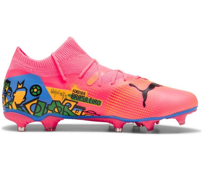 Firm ground football boots Puma FUTURE 7 MATCH NJR FG/AG pink | AD