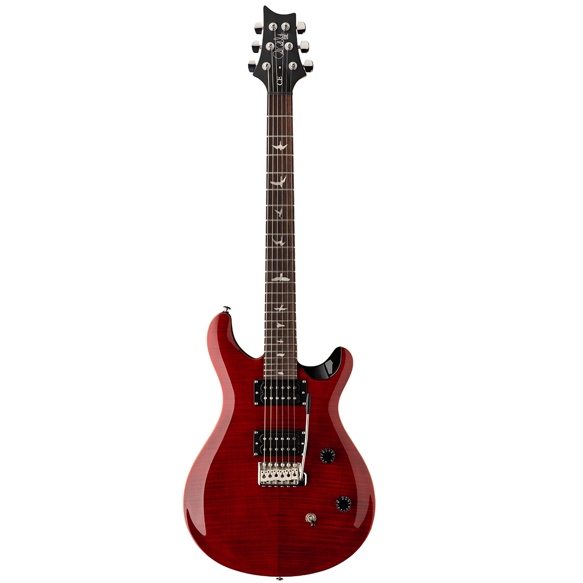 GUITARRA PRS CE44 SE CE 24 BLACK CHERRY - Musical RIFF - Loja de