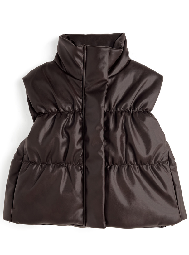 レザーダウンベスト[on346] | レディースファッション通販のグレイル