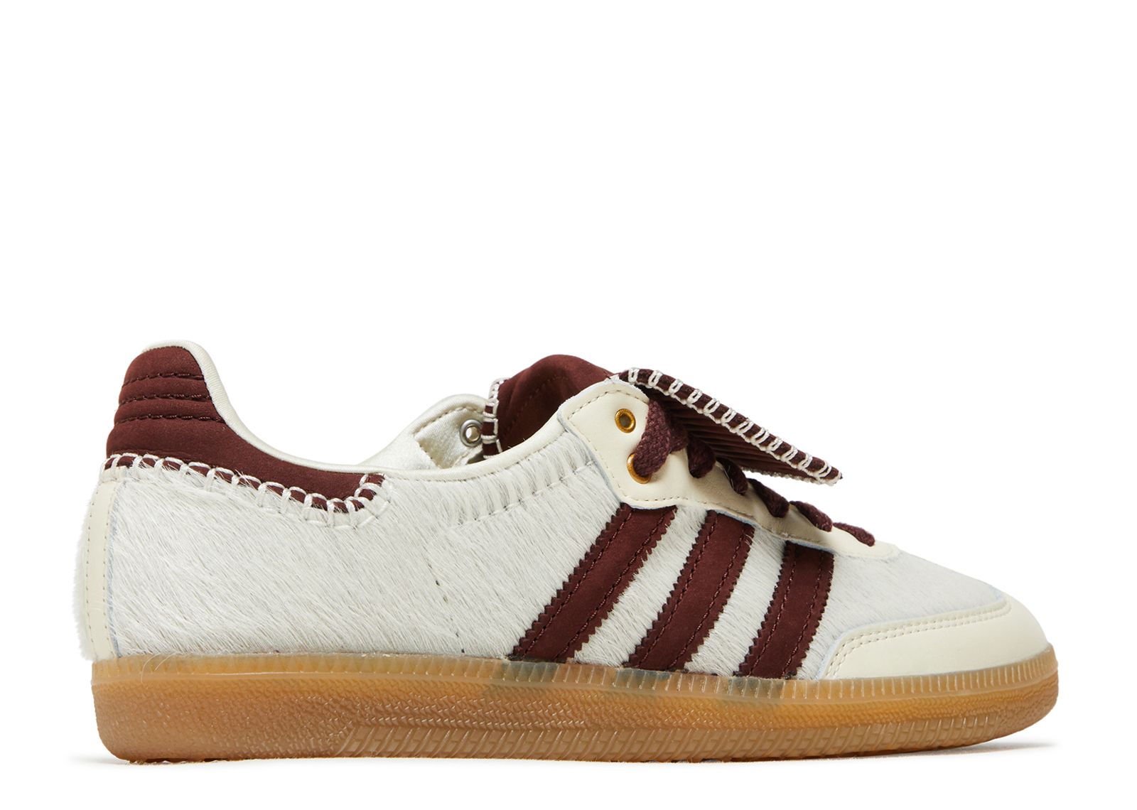 Wales Bonner X Samba Pony 'Cream White' - Adidas - IE0586 - cream