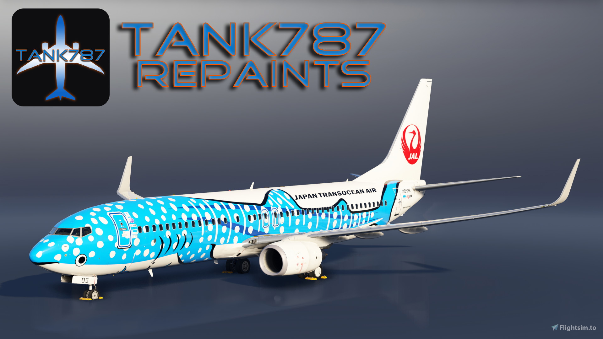 PMDG 737-800 Japan Transocean Air - JA05RK for Microsoft Flight