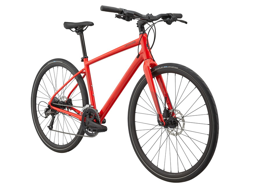 クロスバイク「Quick 3」に新色のラリーレッドが登場｜Cannondale