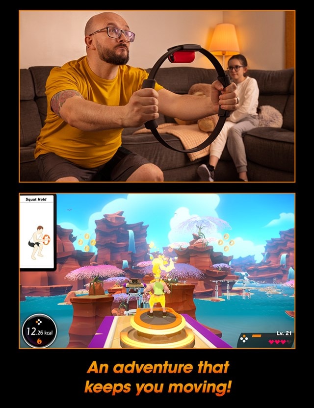 Ring Fit Adventure | Nintendo Switch Game | Free shipping over £20