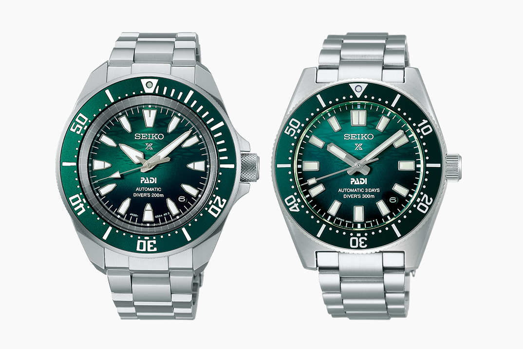 Seiko's New Prospex PADI Special Editions Feature Green Dials with