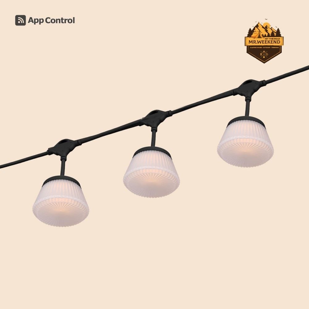 Đèn Cargo Container SHINE STRING LIGHT 7 – Mr.Weekend - Camping House