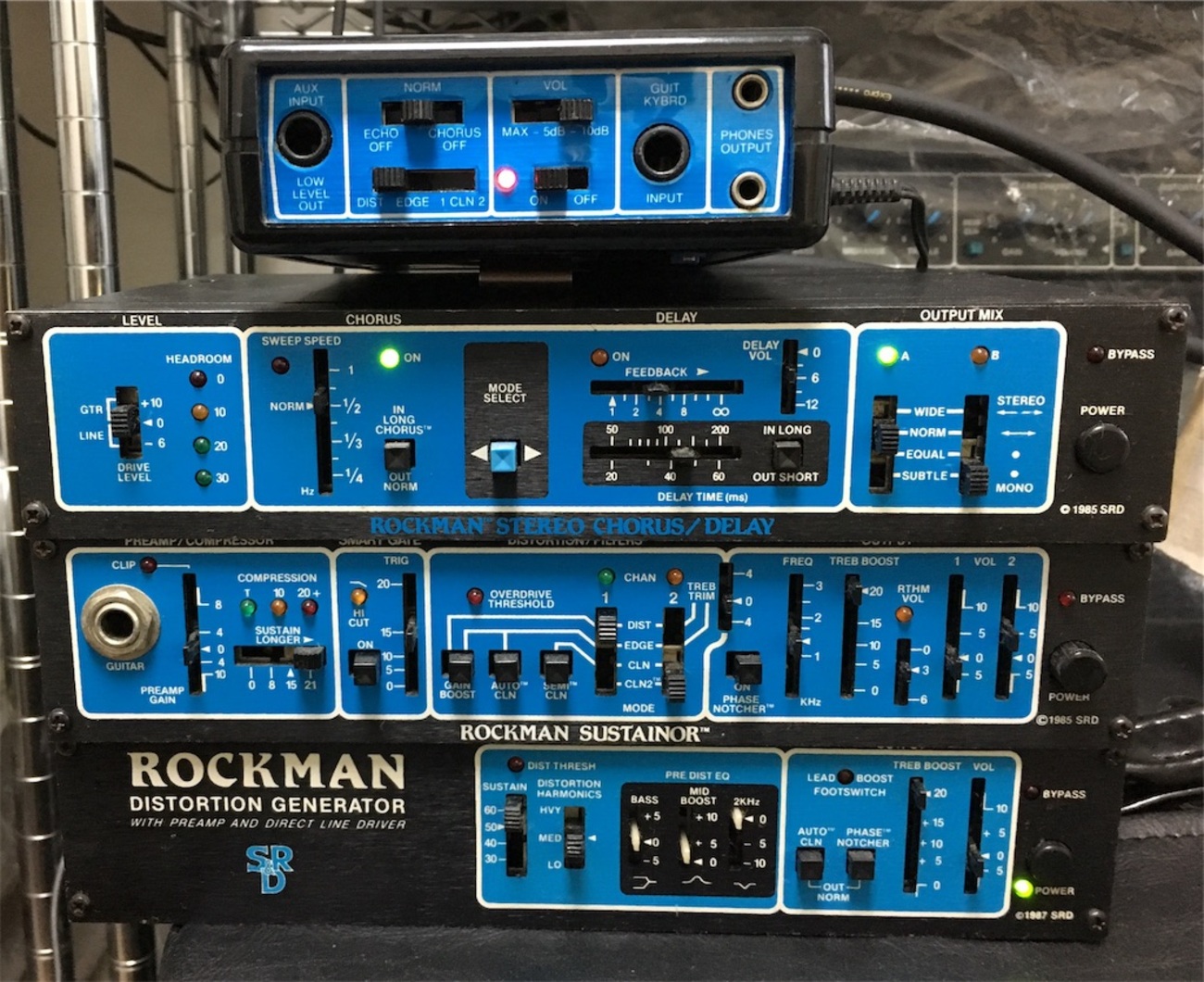 20190914 Rockmanのディストーションの違い - Guitar Stuff Blog