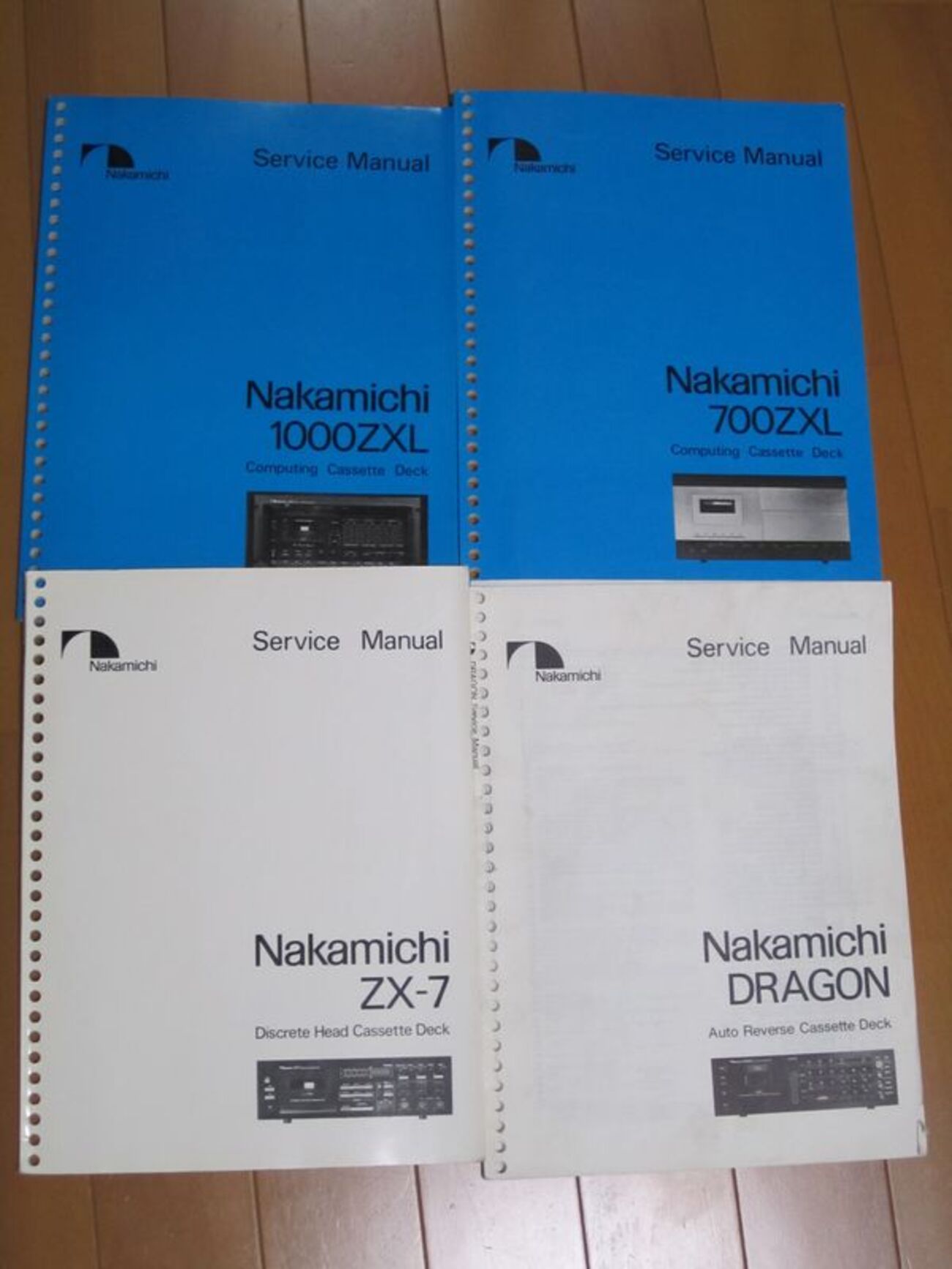 サービスマニュアル4冊 - toby_Nakamichi's blog