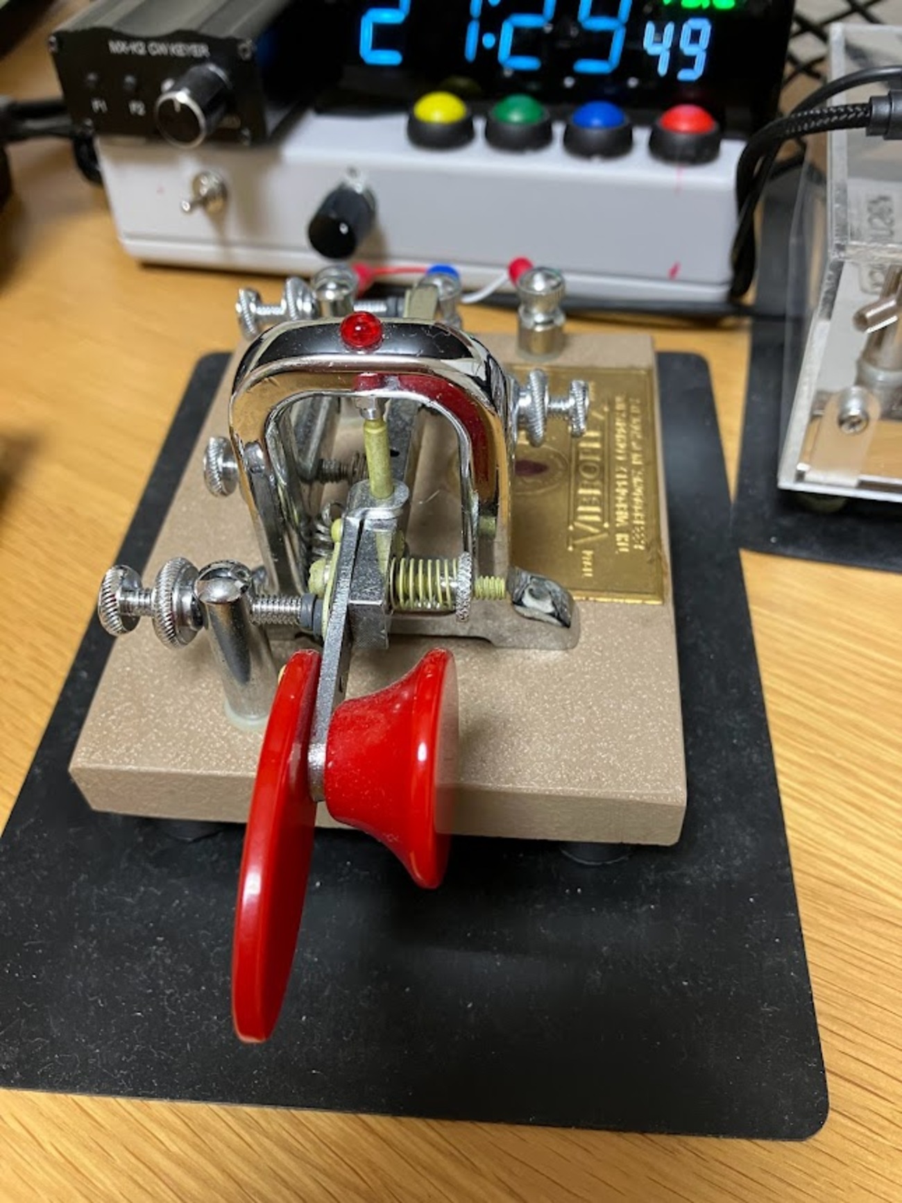 エレバグブームとRIG内蔵キーヤのバグモード - アマチュア無線局 JF0RRH