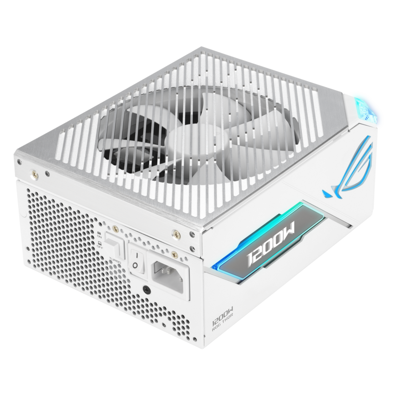 ROG Thor 1200W Whiteモデルが発売｜マグネット式OLED搭載・ATX3.1対応