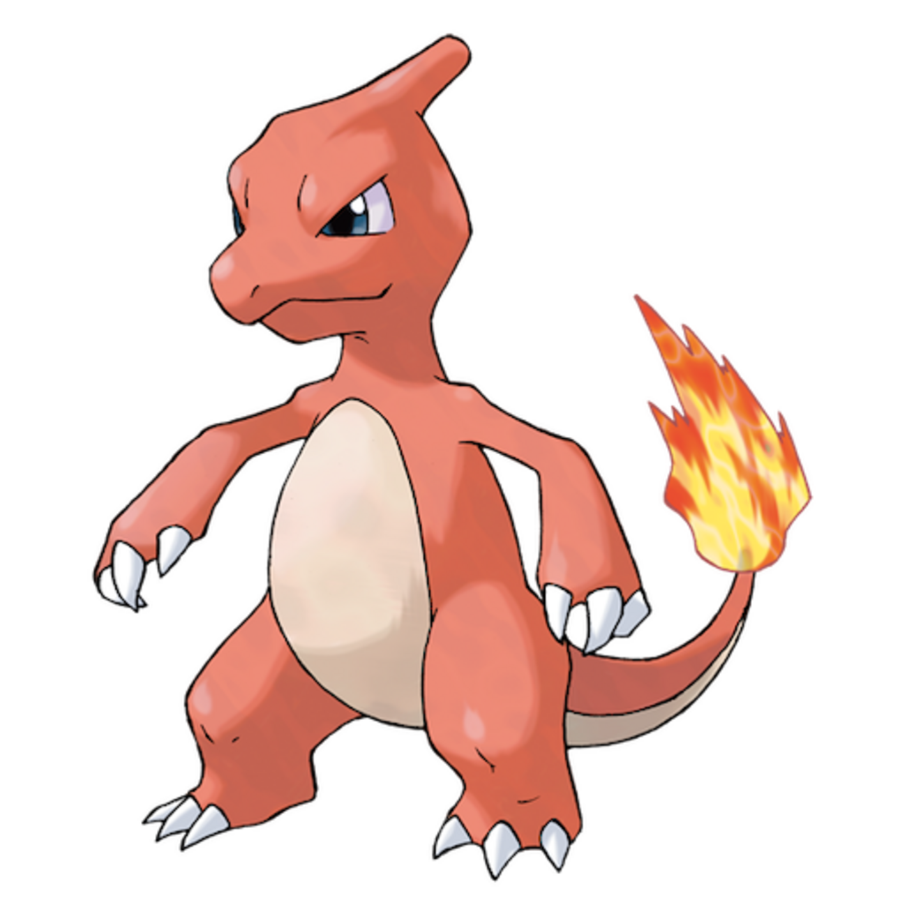 No.0005リザード「とかげ(直球)」 - すにゃのポケモン図鑑
