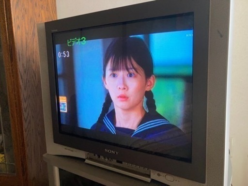 レア商品】SONY KV-25DA65 25型 フラット ブラウン管テレビ (たっし