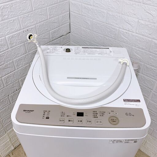 OE121611 シャープ 6.0kg 洗濯機 一人暮らし 小型