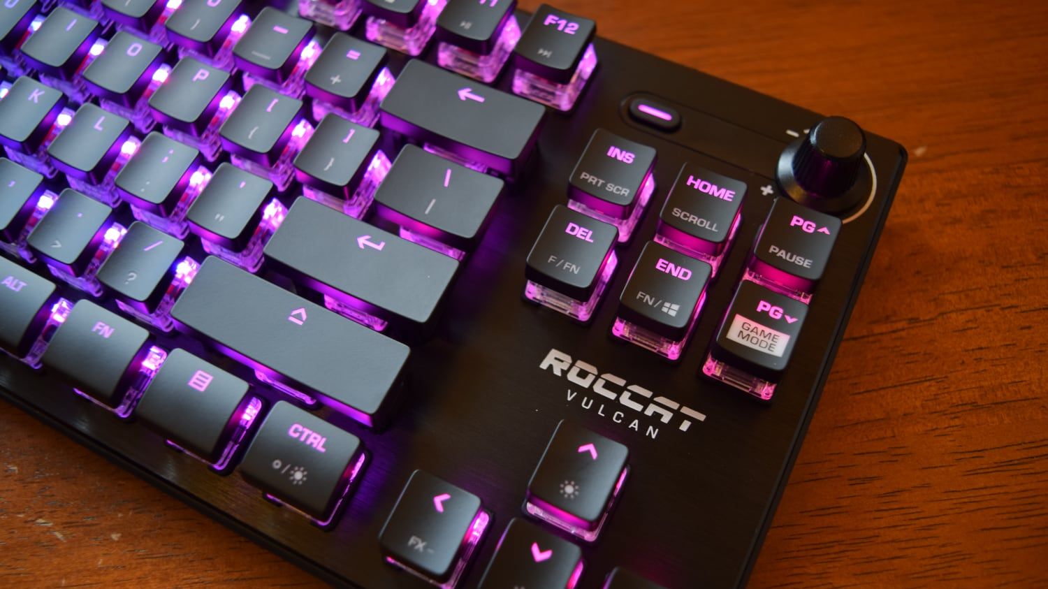 Roccat Vulcan TKL Pro Gaming Keyboard Review: Optical Titan