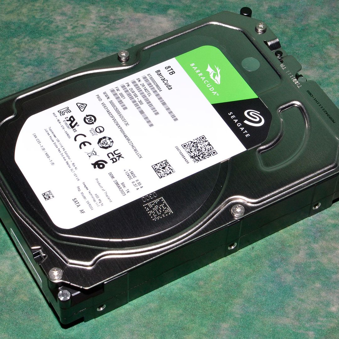 8TB Performance Results - Seagate BarraCuda 8TB HDD Review: The