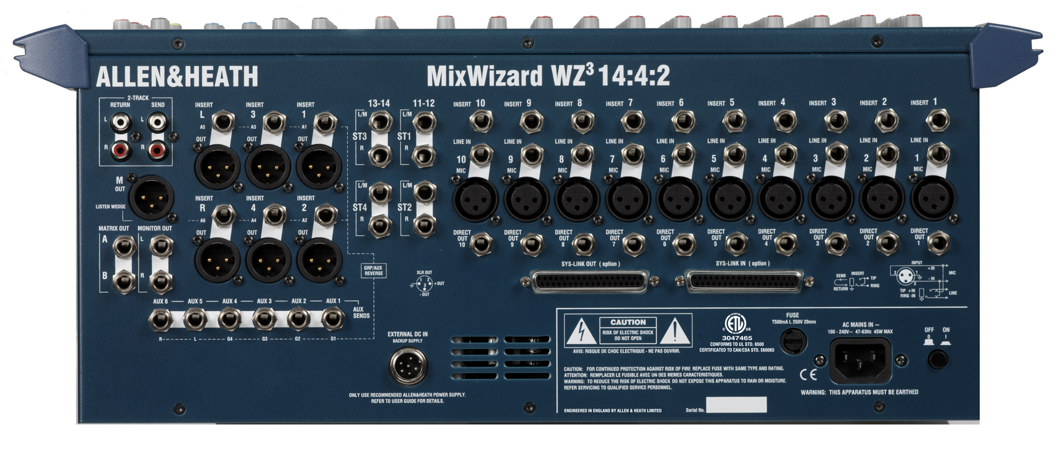 配信機器・PA機器・レコーディング機器 ALLEN&HEATH MixWizard WZ3 14