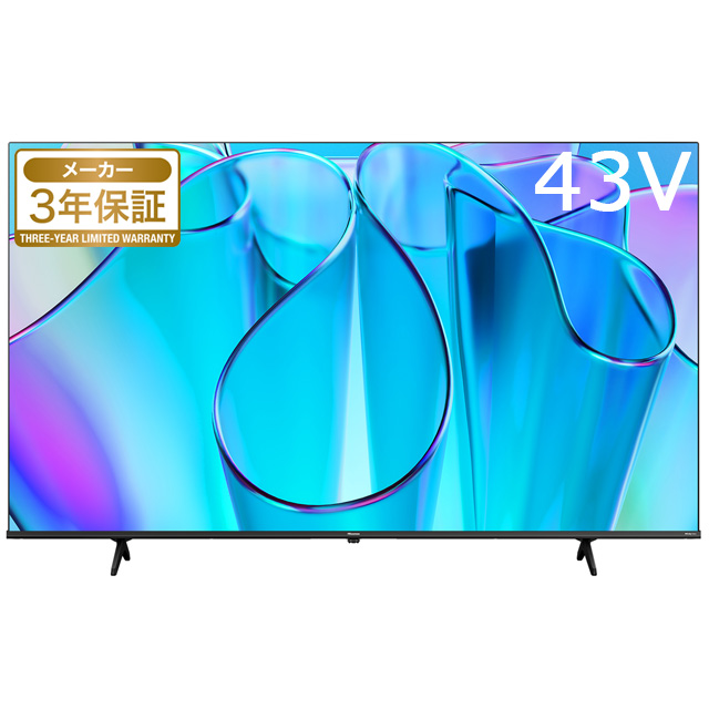 Hisense ハイセンス 43E6N 43型 4K液晶テレビ E6Nシリーズ 【送料無料