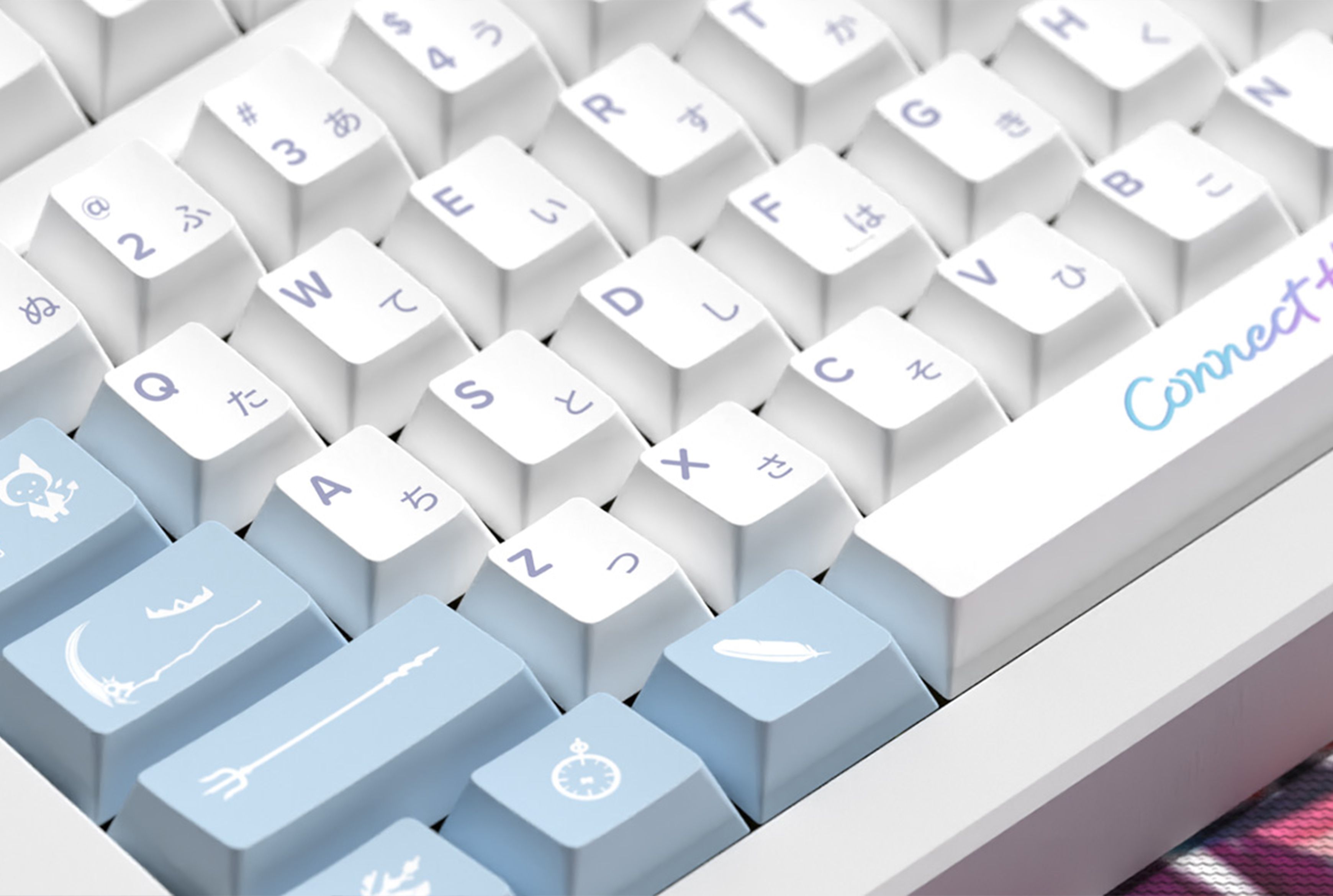 hololive English - Connect the World - Keycap Set & Desk Pad