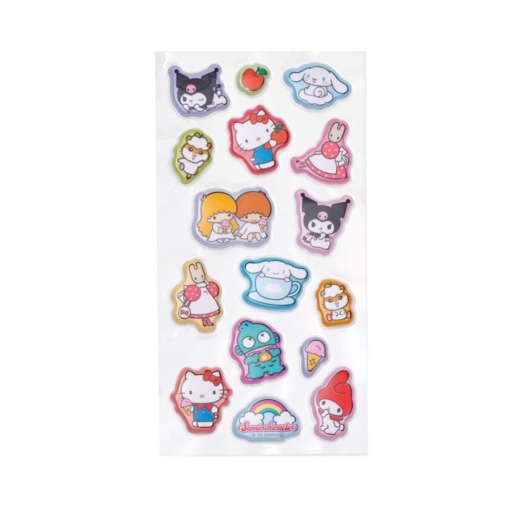 サンリオキャラクターズ シールシート ぷくっとシール[品番