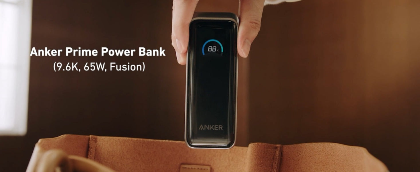 Anker Prime Power Bank (9.6K, 65W, Fusion) - Anker US