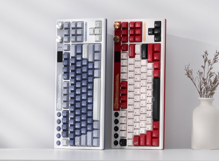 RK ROYAL KLUDGE M87 80% TKL Gasket Mount Wireless Gaming Keyboard
