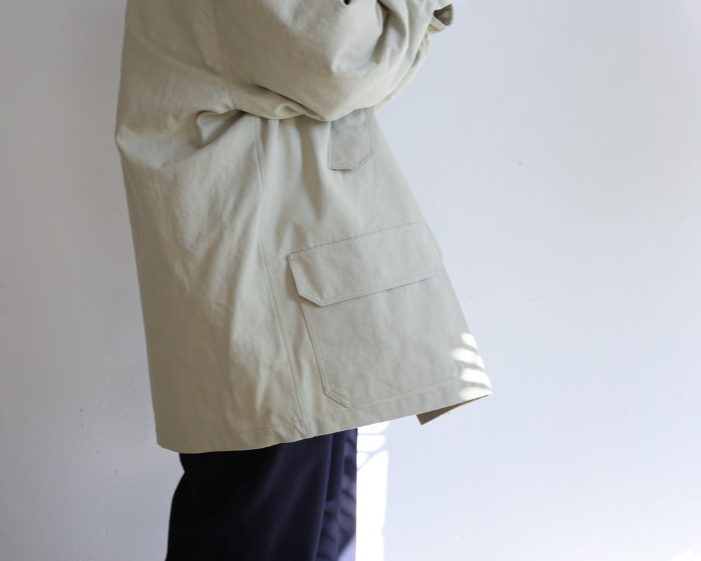 AURALEE WASHED HEAVY CANVAS LINER COAT – Chum!