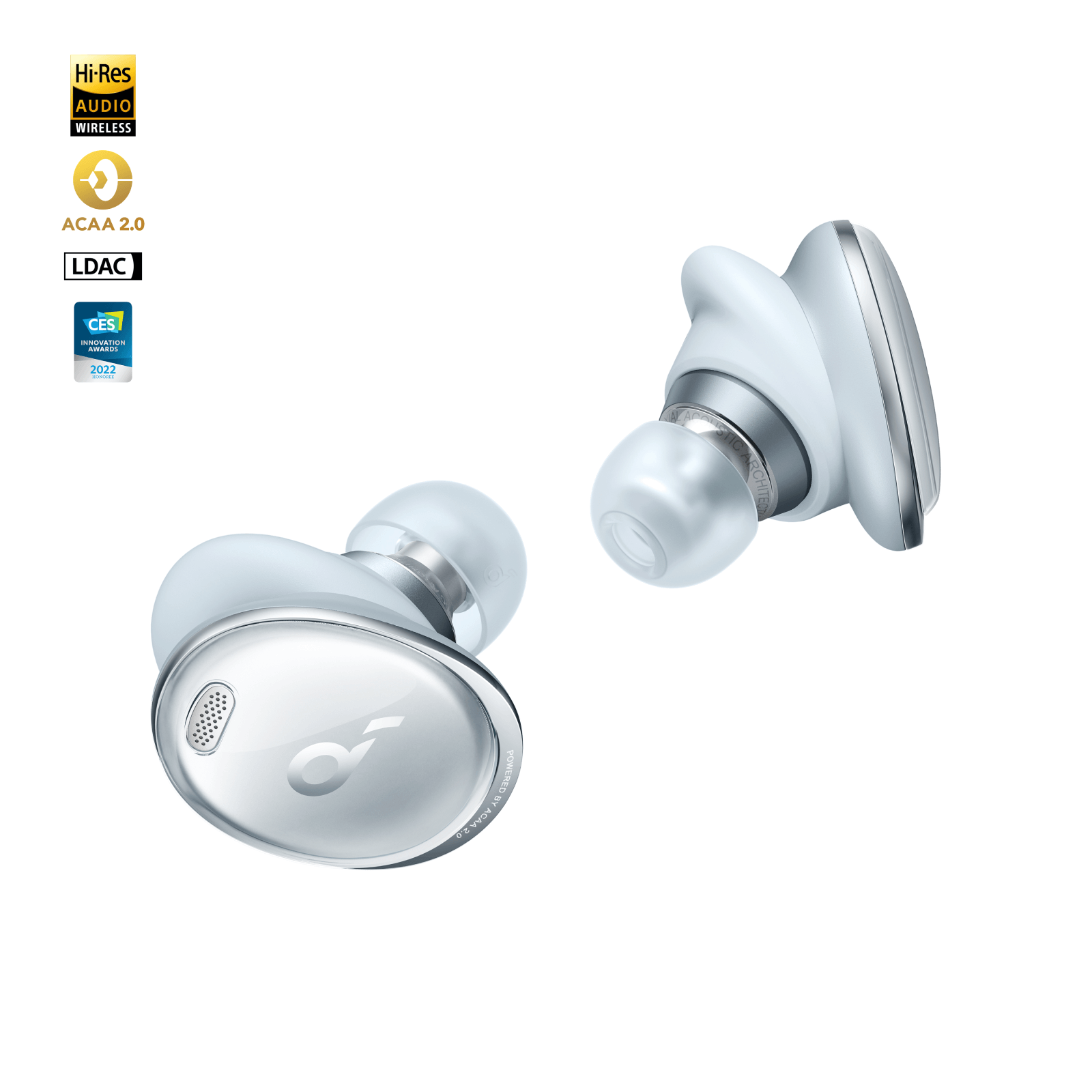 Liberty 3 Pro ANC Earbuds Fog Gray - soundcore US