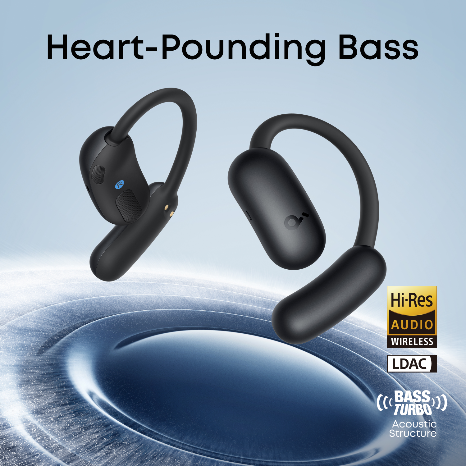 soundcore AeroFit 2 with Adjustable Fit | True-Wireless Earbuds
